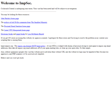 Tablet Screenshot of impsec.org